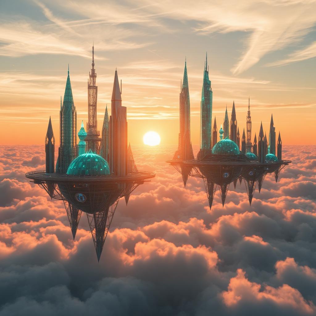 Floating Crystal City